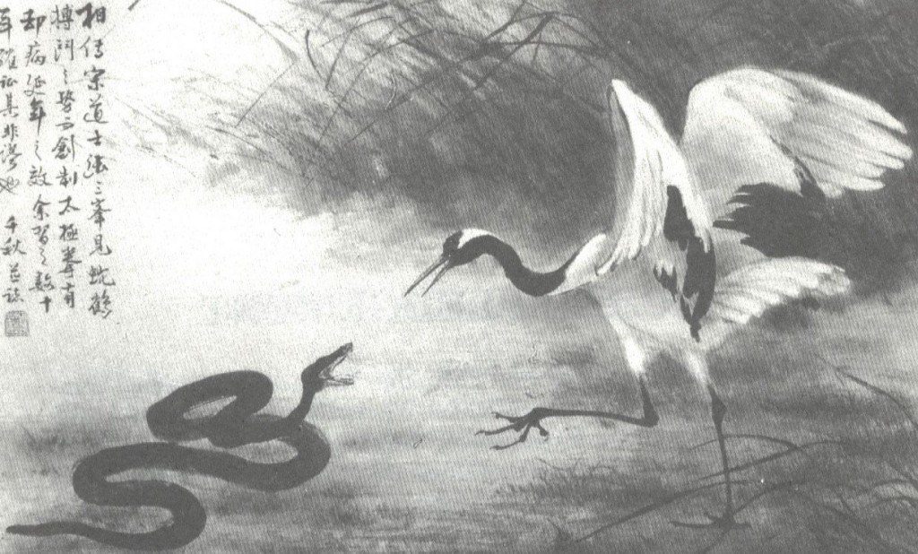 The Crane and the Snake - wing chun kung fu guide